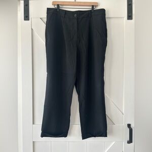 LOFT tapered black pant, NWT